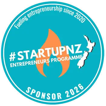 Fueling Entrepreneurship With Startup NZ - Sponsors Badge